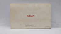 2004 Nissan Quest Owners Manual Book Guide OEM Used Auto Parts - Oemusedautoparts1.com