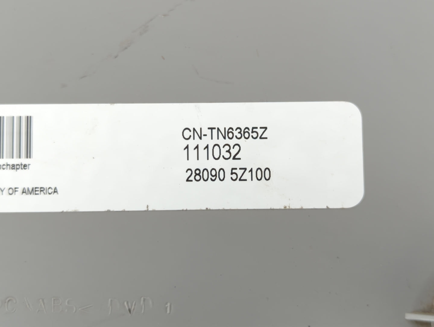 2004-2005 Nissan Quest Information Display Screen Grey - Oemusedautoparts1.com