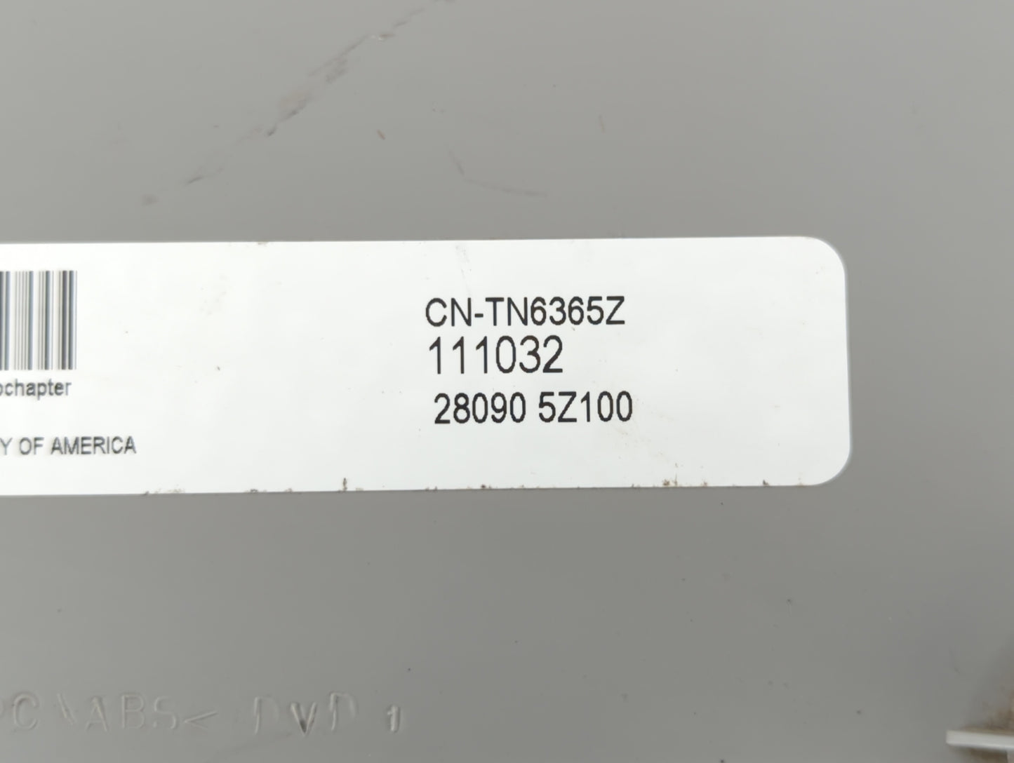 2004-2005 Nissan Quest Information Display Screen Grey - Oemusedautoparts1.com