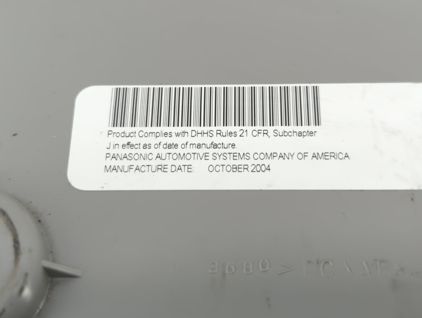 2004-2005 Nissan Quest Information Display Screen - Oemusedautoparts1.com