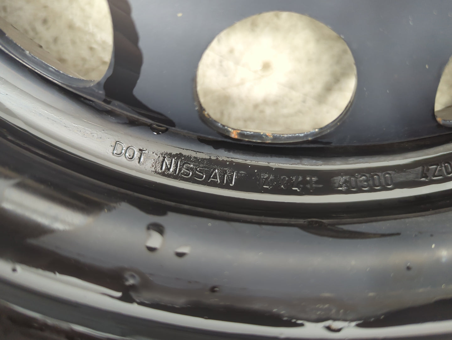 2003-2006 Nissan Sentra Spare Donut Tire Wheel Rim Oem - Oemusedautoparts1.com
