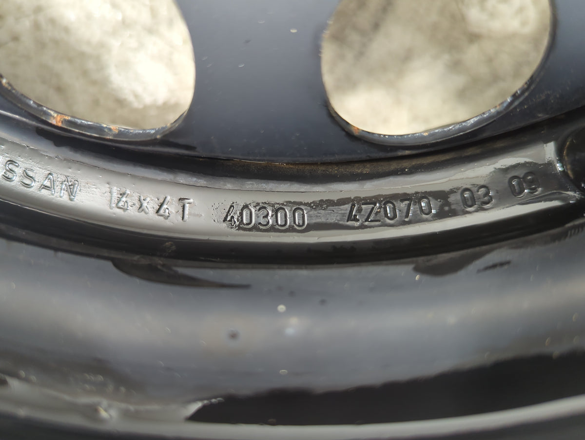 2003-2006 Nissan Sentra Spare Donut Tire Wheel Rim Oem - Oemusedautoparts1.com