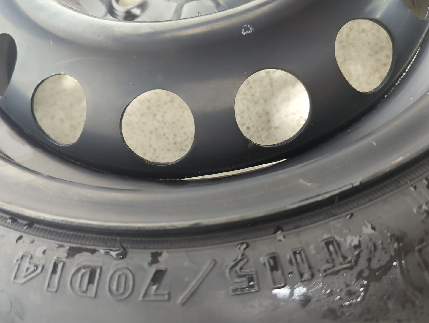 2003-2006 Nissan Sentra Spare Donut Tire Wheel Rim Oem - Oemusedautoparts1.com