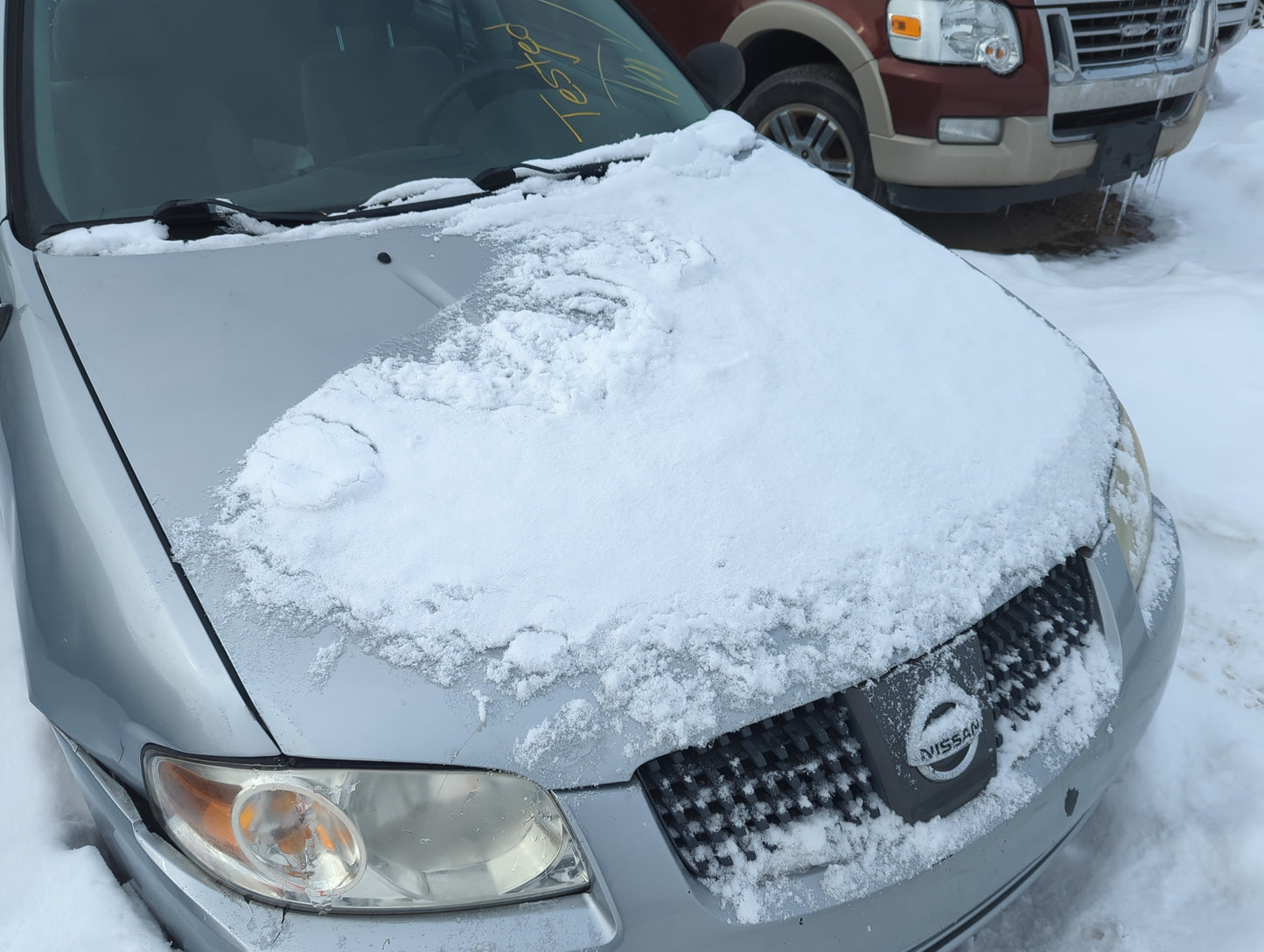 2004-2006 Nissan Sentra Hood Oem - Oemusedautoparts1.com