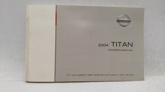 compare product 2004 Nissan Titan Owners Manual Book Guide OEM Used Auto Parts