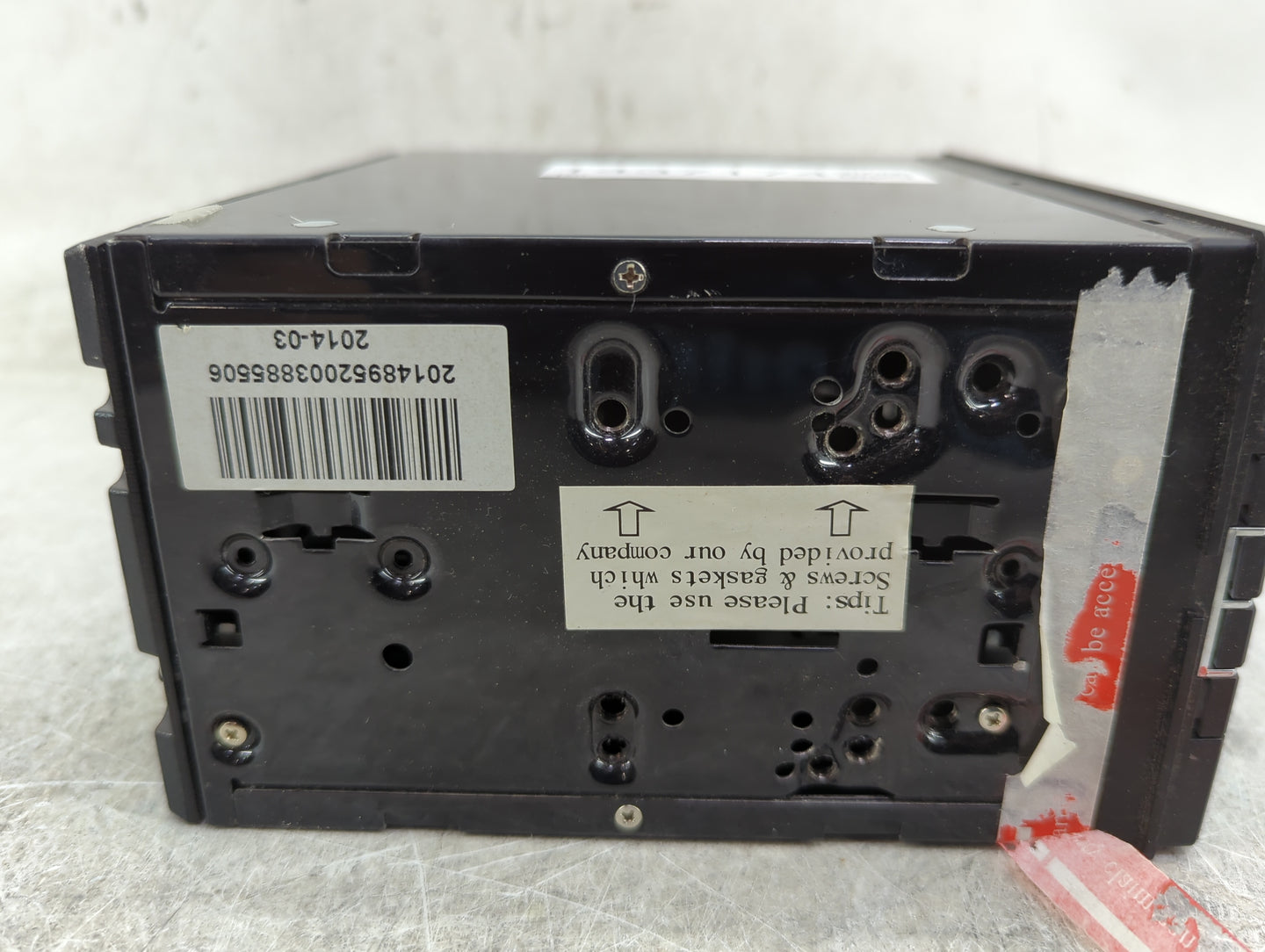 2002-2004 Nissan Xterra Radio AM FM Cd Player Receiver Replacement P/N:2014-03 Fits Fits 2002 2003 2004 OEM Used Auto Parts 