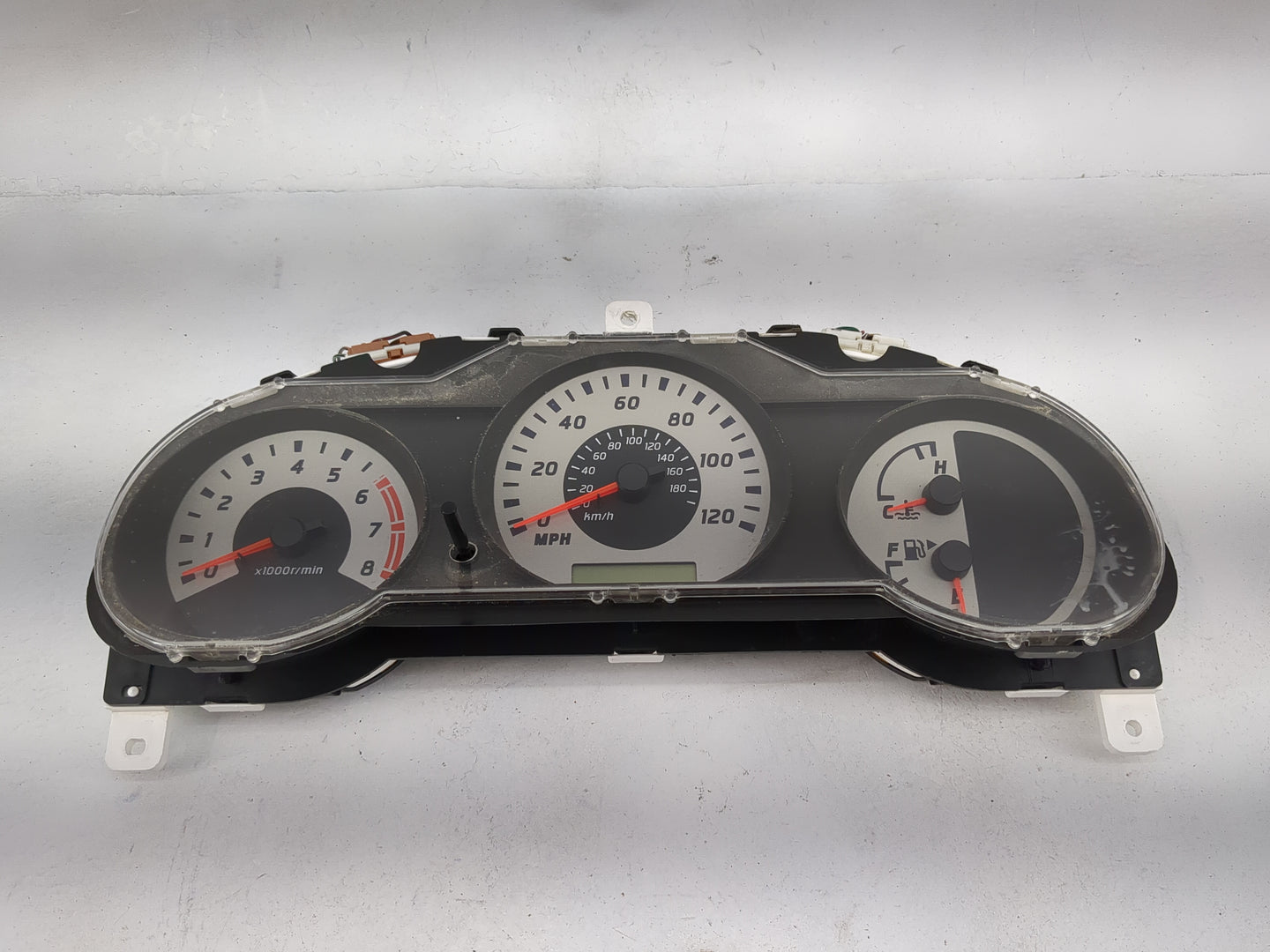 2004 Nissan Xterra Instrument Cluster Speedometer Gauges P/N:24810 ZD103 003205856 Miles: Fits OEM Used Auto Parts - Oemused