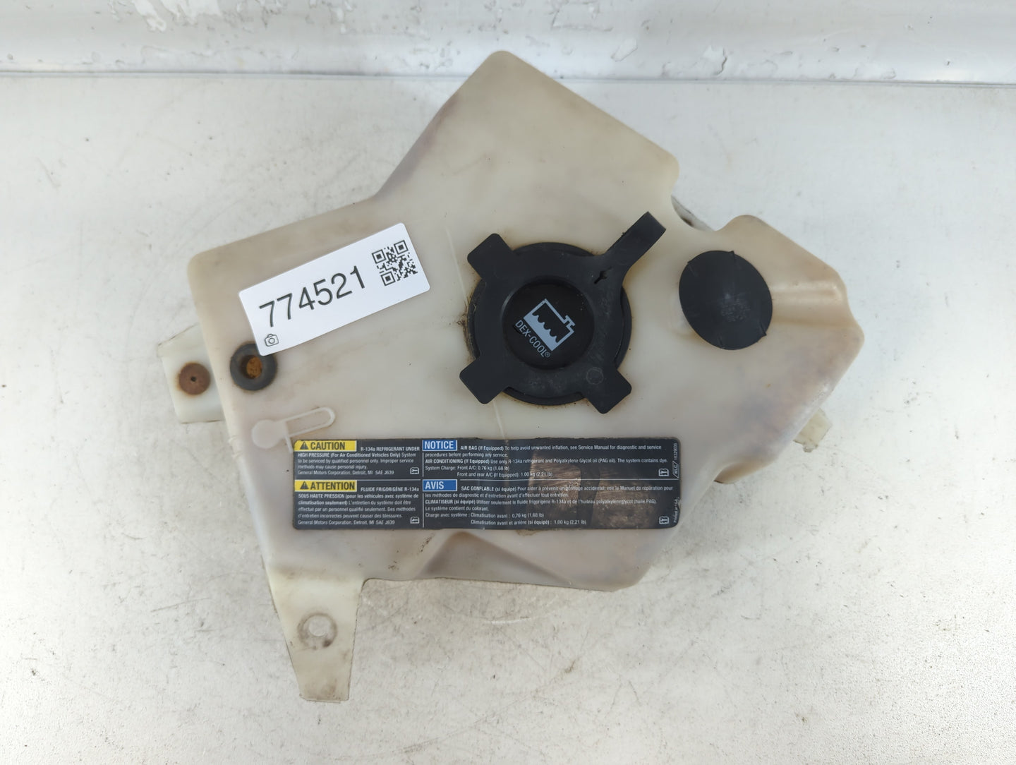 2001-2005 Pontiac Aztek Radiator Coolant Overflow Expansion Tank Bottle - Oemusedautoparts1.com
