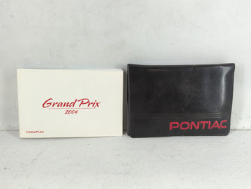 2004 Pontiac Grand Prix Owners Manual Book Guide P/N:10333510 OEM Used Auto Parts - Oemusedautoparts1.com