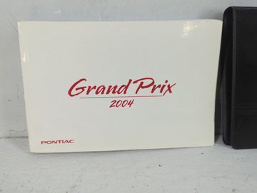 2004 Pontiac Grand Prix Owners Manual Book Guide P/N:10333510 OEM Used Auto Parts