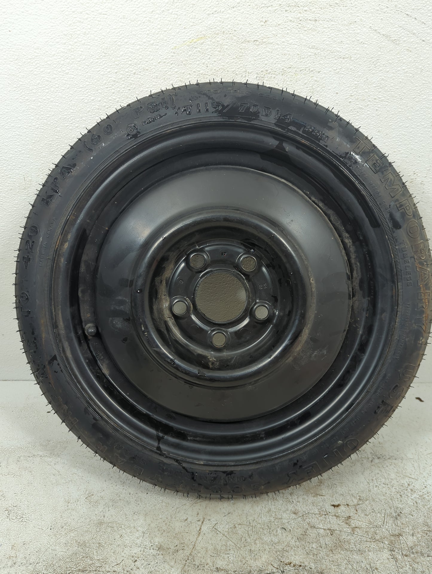 1995-2005 Pontiac Sunfire Spare Donut Tire Wheel Rim Oem 5038416 - Oemusedautoparts1.com