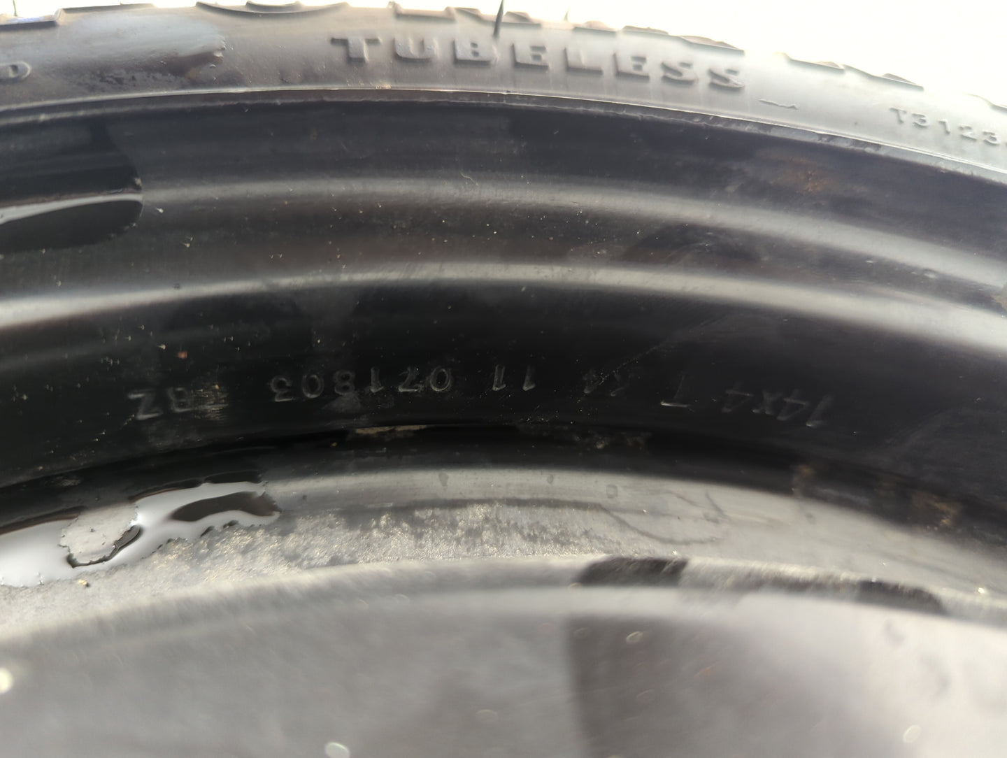 1995-2005 Pontiac Sunfire Spare Donut Tire Wheel Rim Oem 5038416 - Oemusedautoparts1.com