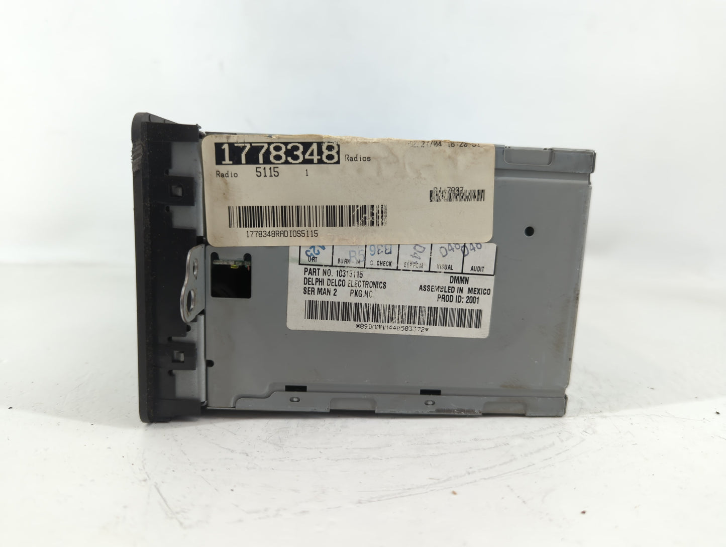 Pontiac Ventura Am Fm Cd Player Radio Receiver - Oemusedautoparts1.com