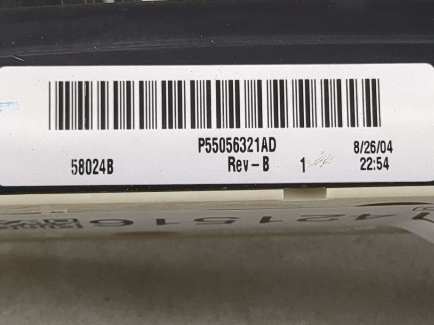 2004 Ram 1500 Climate Control Module Temperature AC/Heater Replacement P/N:55056321AD Fits Fits 2003 2005 OEM Used Auto Part