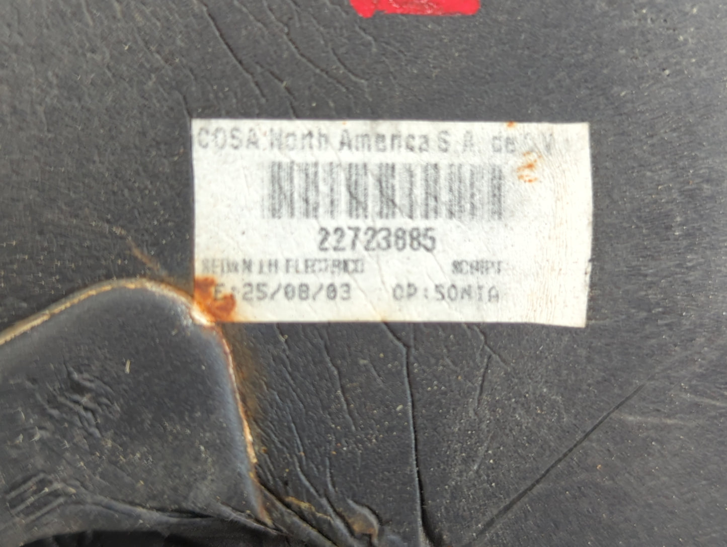 2003-2007 Saturn Ion Driver Side View Mirror - Left Door Mirror OEM Used - Oemusedautoparts1.com