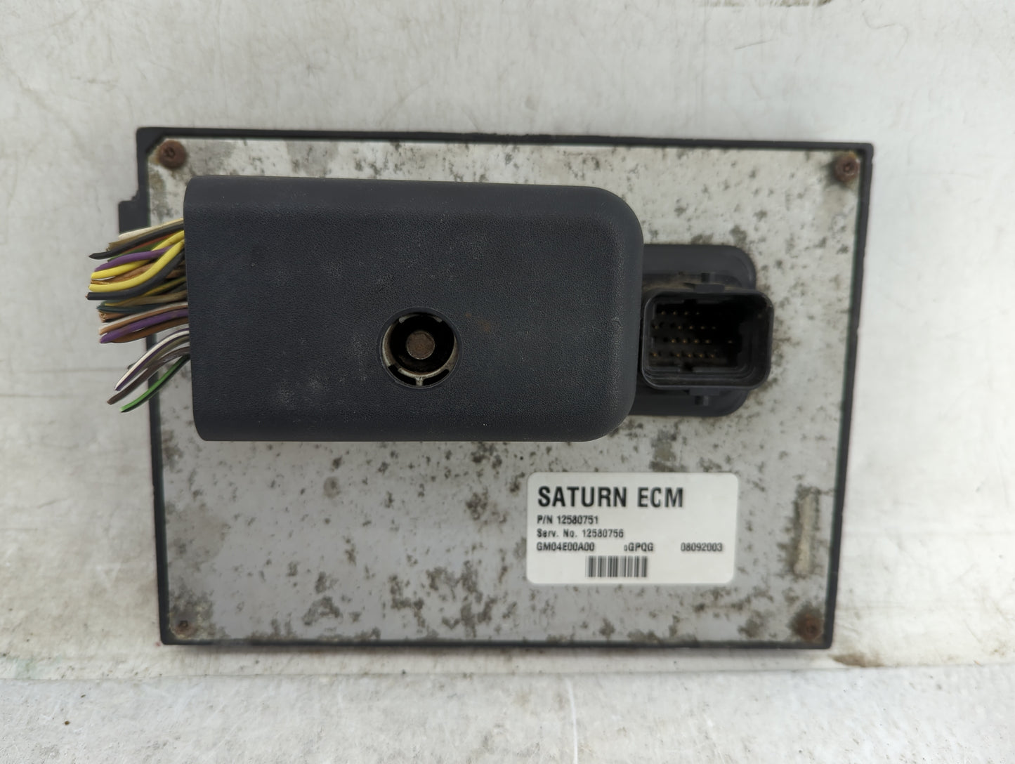 2004 Saturn Ion PCM Engine Control Computer ECU ECM PCU OEM P/N:12580751 12580756, GM04E00A00 Fits OEM Used Auto Parts - Oem