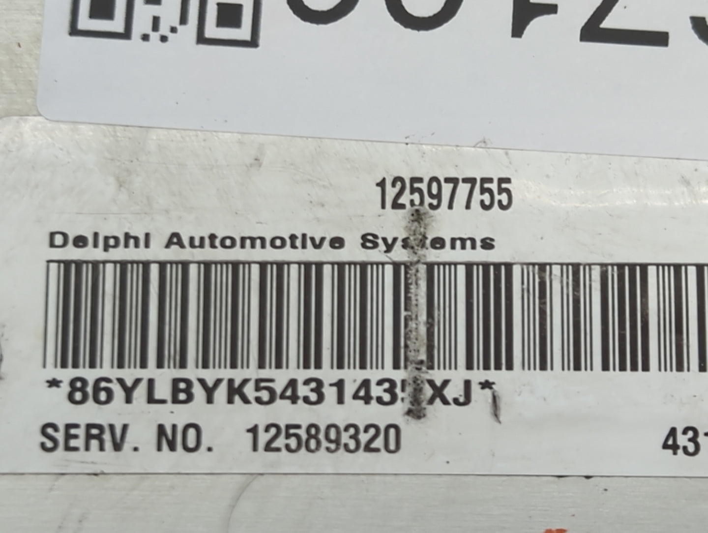 2004-2005 Saturn Ion PCM Engine Control Computer ECU ECM PCU OEM P/N:12597755 12589320 Fits Fits 2004 2005 OEM Used Auto Par