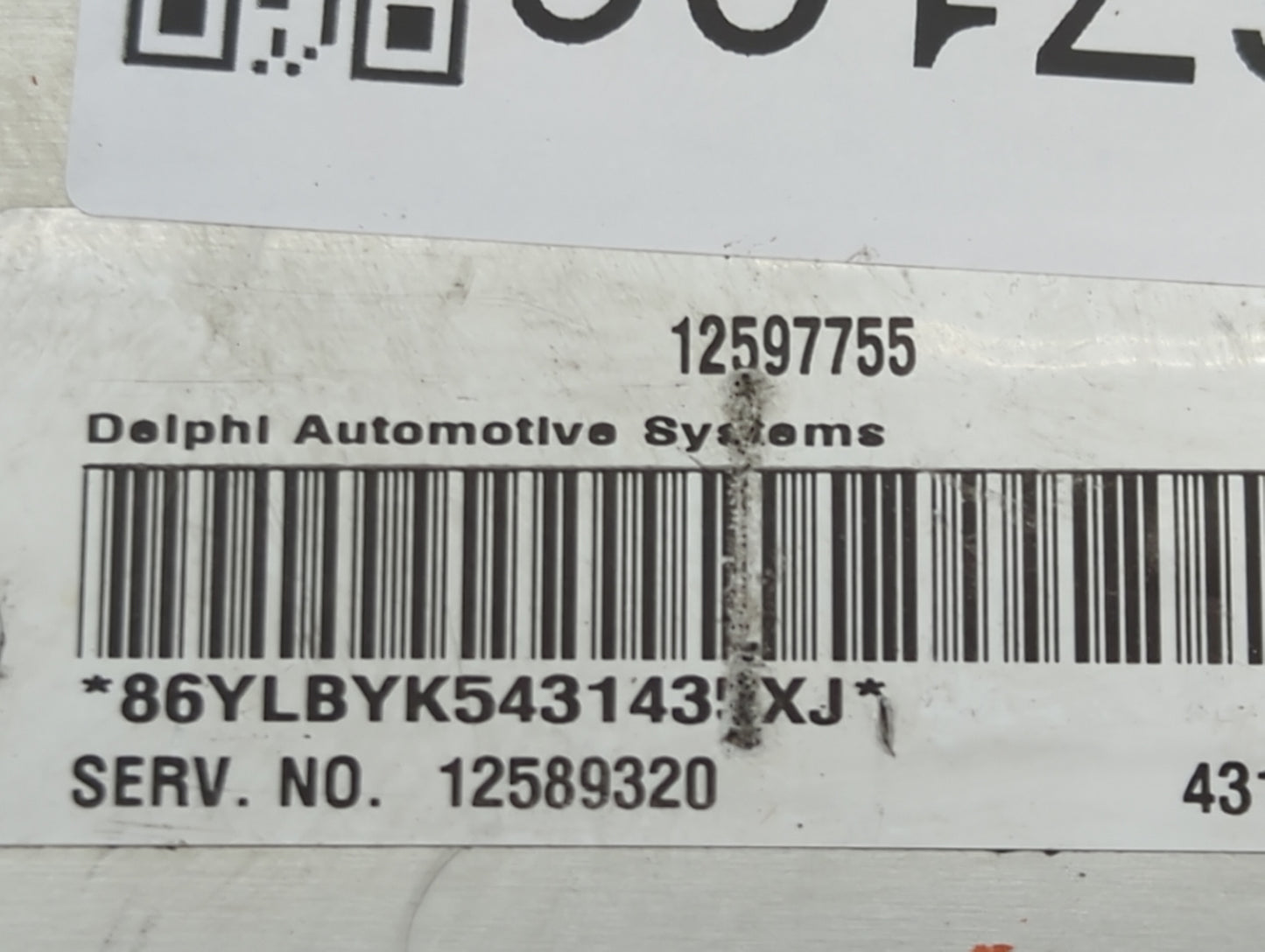 2004-2005 Saturn Ion PCM Engine Control Computer ECU ECM PCU OEM P/N:12597755 12589320 Fits Fits 2004 2005 OEM Used Auto Par