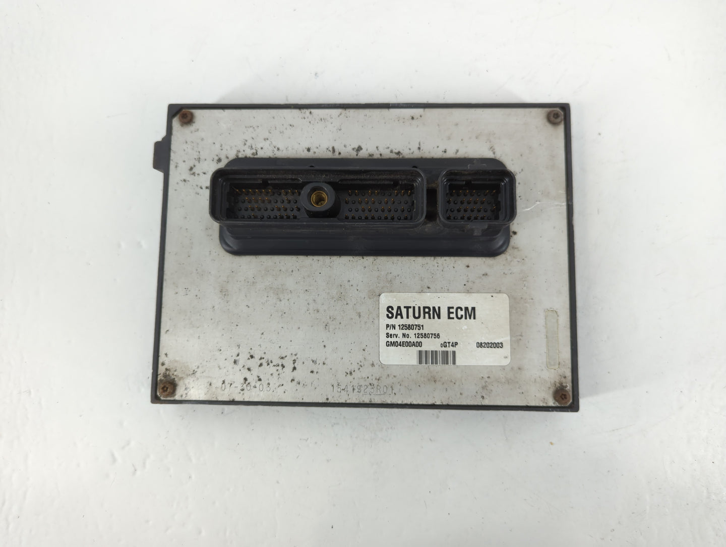 2004-2005 Saturn Ion PCM Engine Control Computer ECU ECM PCU OEM P/N:12580751 Fits Fits 2004 2005 OEM Used Auto Parts - Oemu