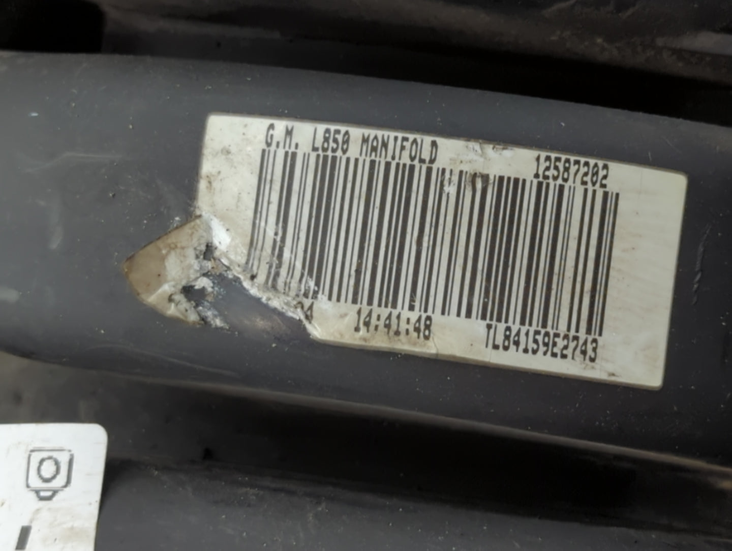 2003-2005 Saturn Ion Turbocharger Exhaust Manifold With Turbo Charger - Oemusedautoparts1.com