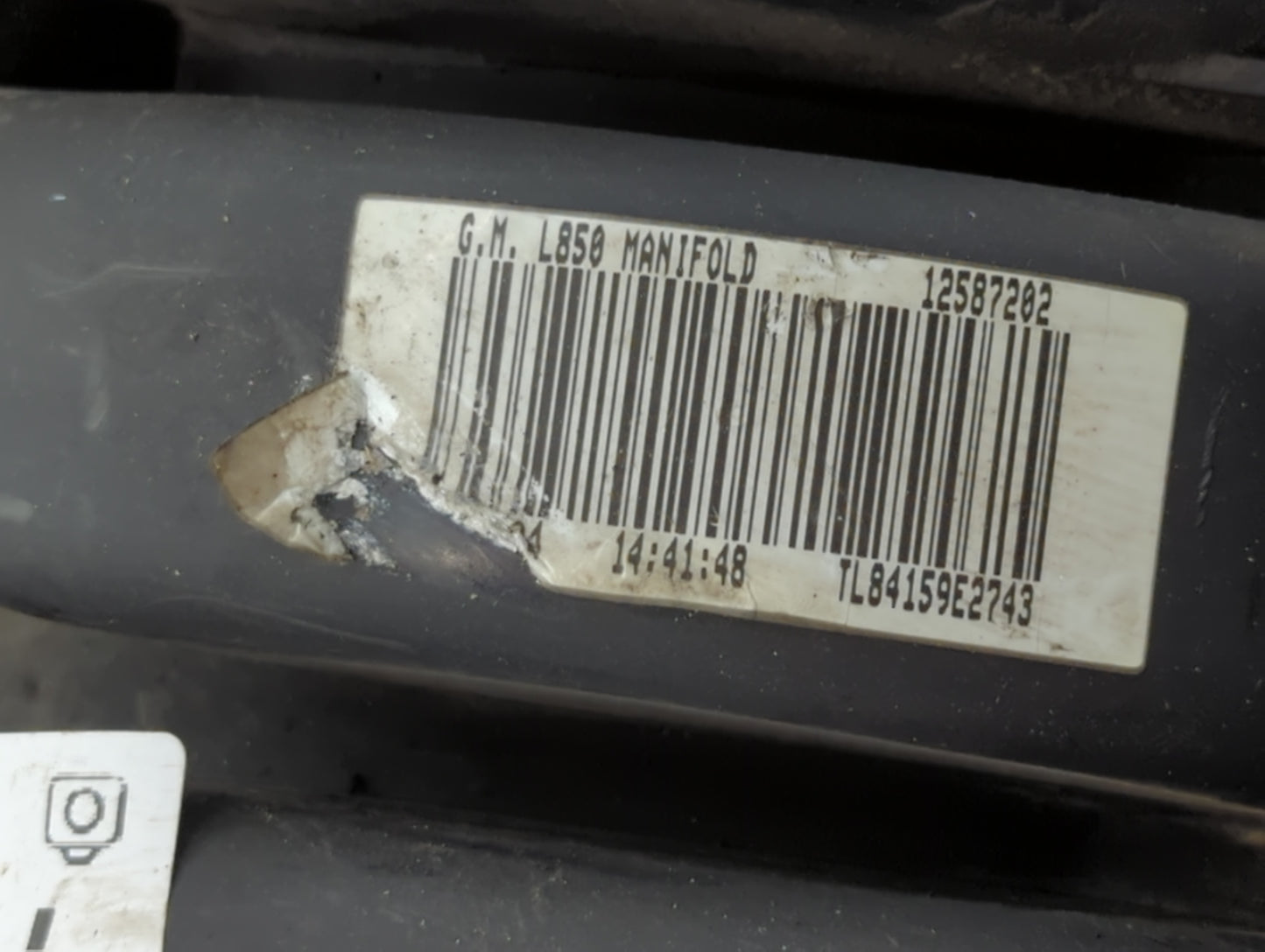 2003-2005 Saturn Ion Turbocharger Exhaust Manifold With Turbo Charger - Oemusedautoparts1.com