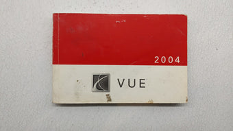 compare product 2004 Saturn Vue Owners Manual Book Guide OEM Used Auto Parts