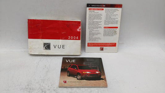 2004 Saturn Vue Owners Manual Book Guide OEM Used Auto Parts