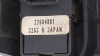 2004 Saturn Vue Passenger Right Power Window Switch 22684881 - Oemusedautoparts1.com