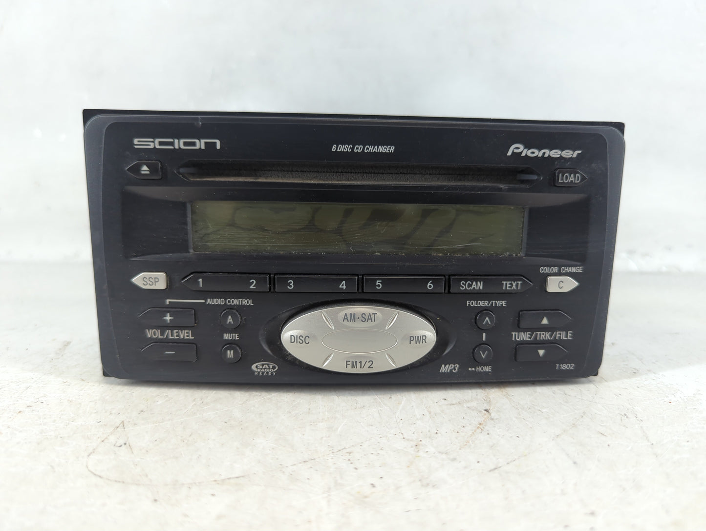 2004-2005 Scion Xa Radio AM FM Cd Player Receiver Replacement P/N:86120-0W090 Fits Fits 2004 2005 2006 OEM Used Auto Parts -