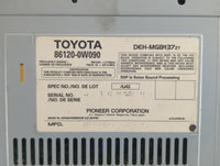 2004-2005 Scion Xa Radio AM FM Cd Player Receiver Replacement P/N:86120-0W090 Fits Fits 2004 2005 2006 OEM Used Auto Parts -