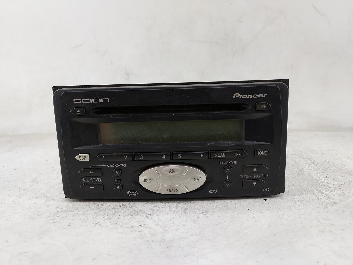 2004-2006 Scion Xa Radio AM FM Cd Player Receiver Replacement P/N:86120-0W080-01 DEH-M8037ZT Fits OEM Used Auto Parts - Oemu
