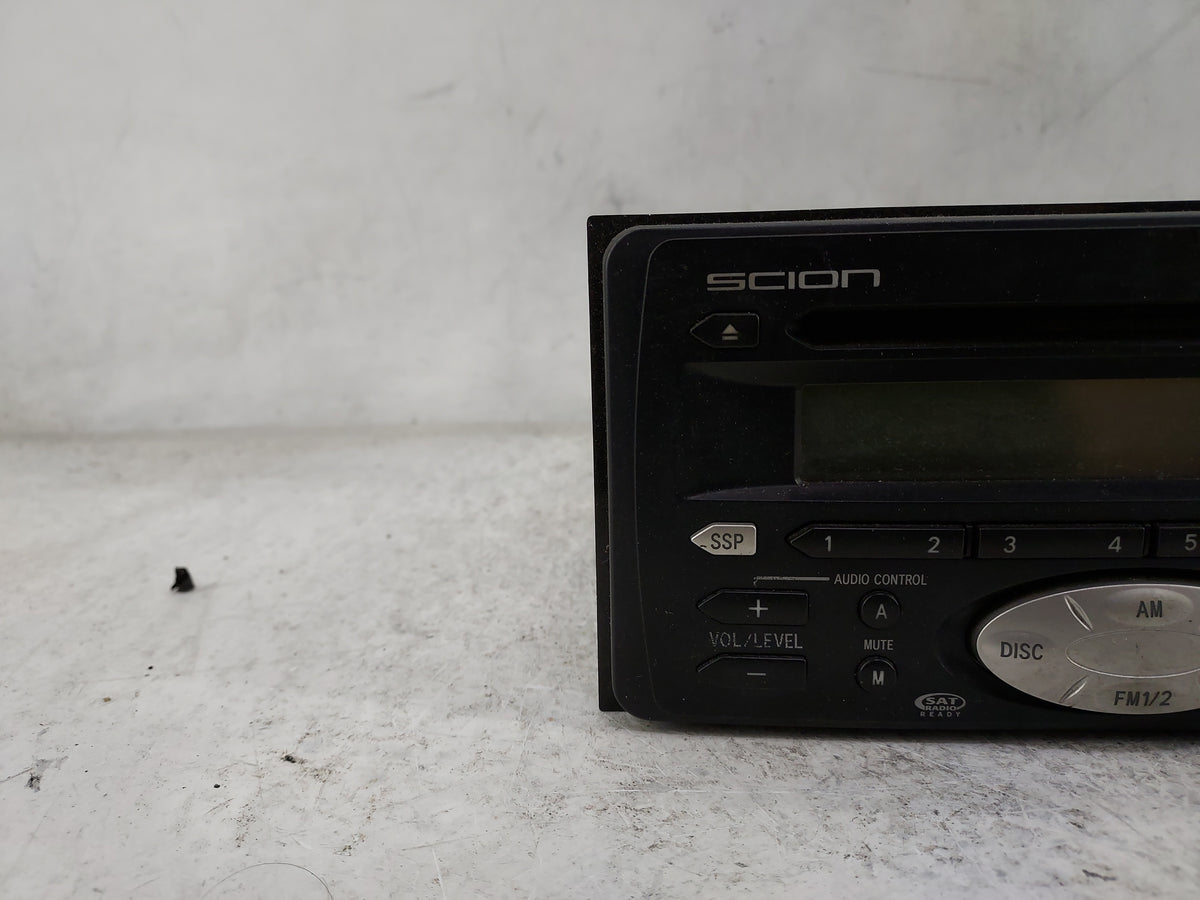 2004-2006 Scion Xa Radio AM FM Cd Player Receiver Replacement P/N:86120-0W080-01 DEH-M8037ZT Fits OEM Used Auto Parts - Oemu