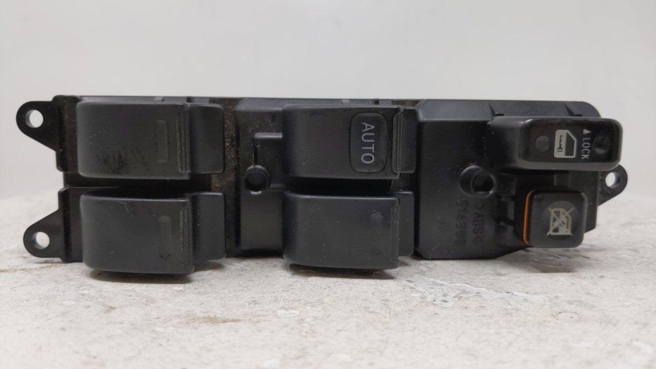 2004 Scion Xb Master Power Window Switch Replacement Driver Side Left Fits OEM Used Auto Parts - Oemusedautoparts1.com