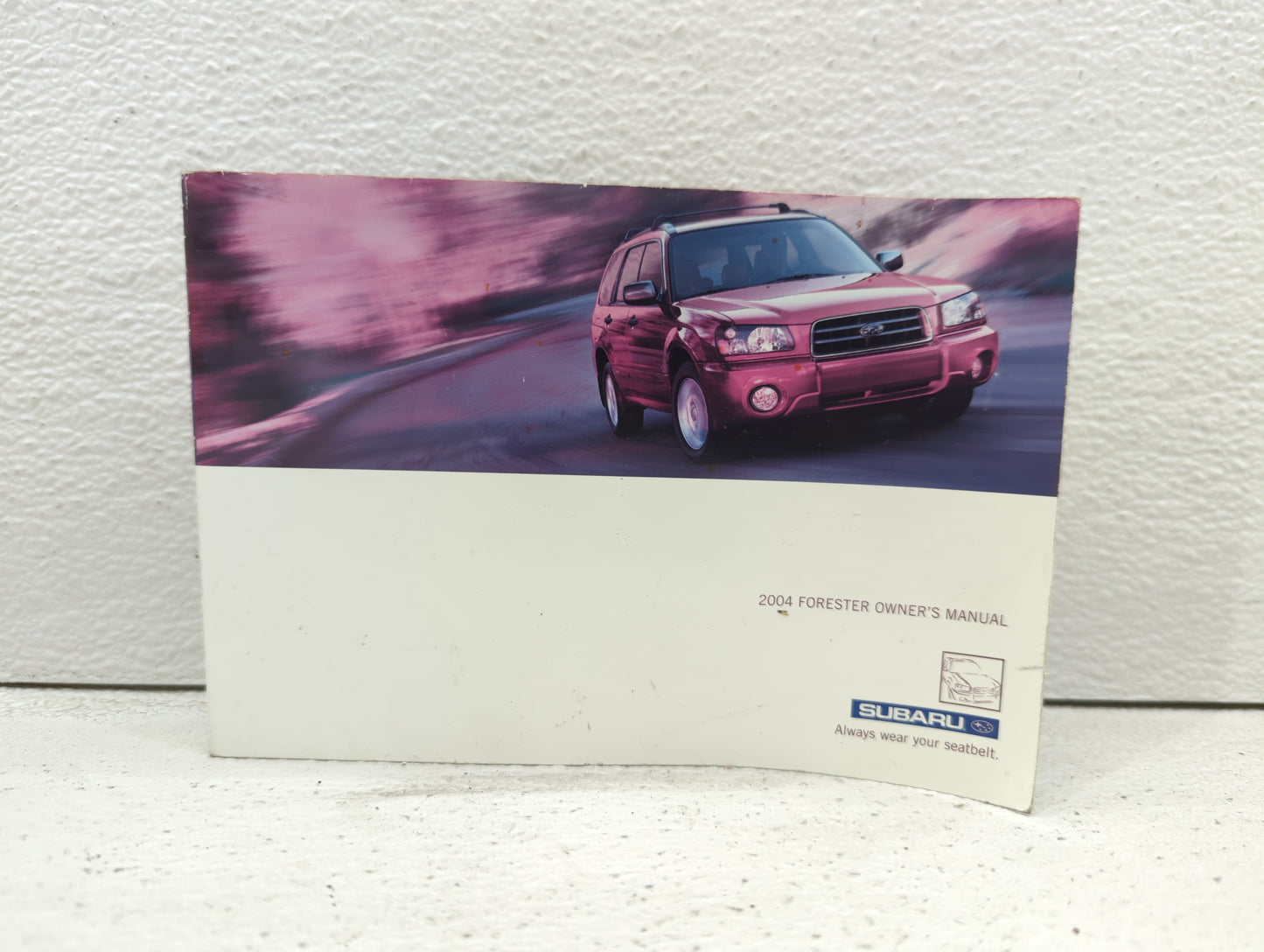 2004 Subaru Forester Owners Manual Book Guide OEM Used Auto Parts - Oemusedautoparts1.com