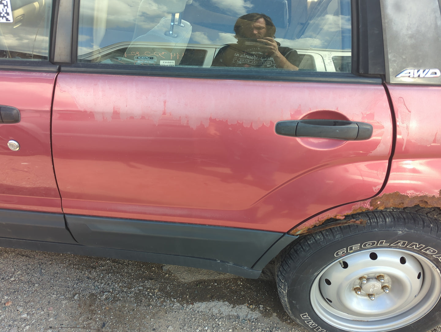 2004 Subaru Forester Driver Rear Door Oem - Oemusedautoparts1.com