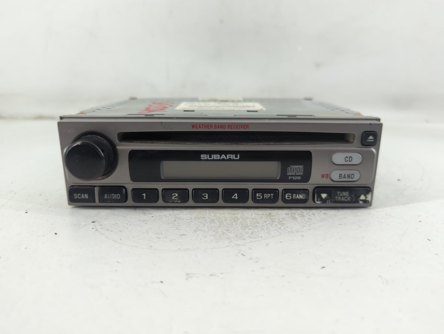 2004 Subaru Forester Radio AM FM Cd Player Receiver Replacement P/N:86201SA021 Fits OEM Used Auto Parts - Oemusedautoparts1.