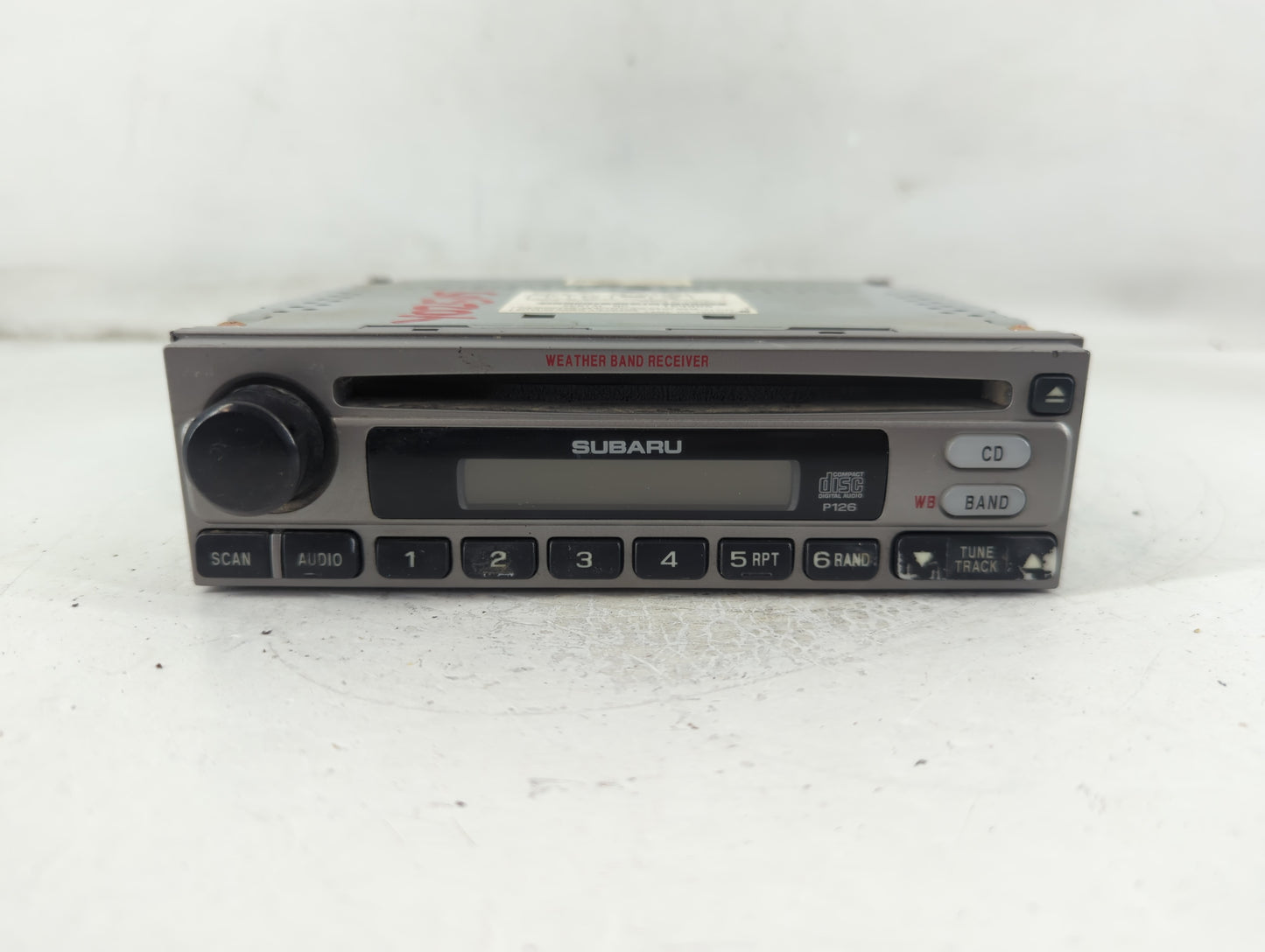 2004 Subaru Forester Radio AM FM Cd Player Receiver Replacement P/N:86201SA021 Fits OEM Used Auto Parts - Oemusedautoparts1.