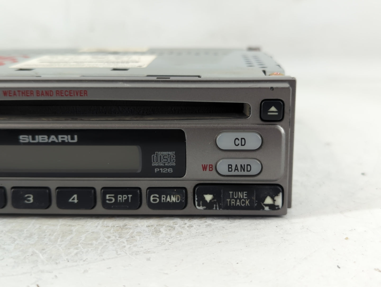 2004 Subaru Forester Radio AM FM Cd Player Receiver Replacement P/N:86201SA021 Fits OEM Used Auto Parts - Oemusedautoparts1.