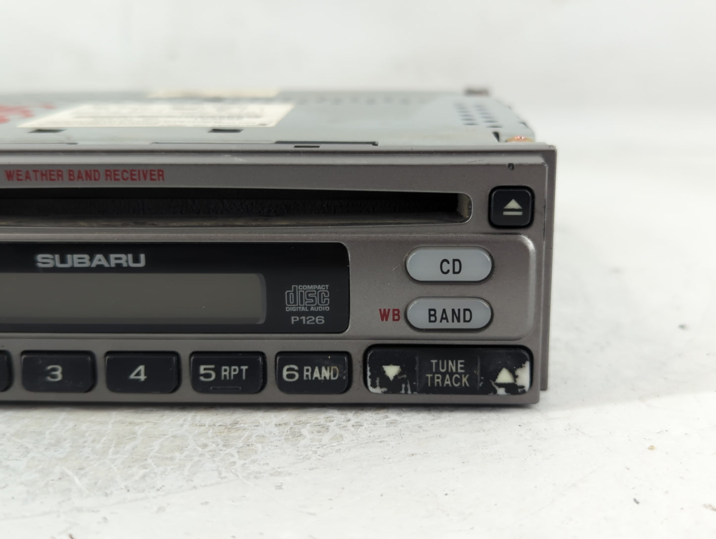 2004 Subaru Forester Radio AM FM Cd Player Receiver Replacement P/N:86201SA021 Fits OEM Used Auto Parts - Oemusedautoparts1.
