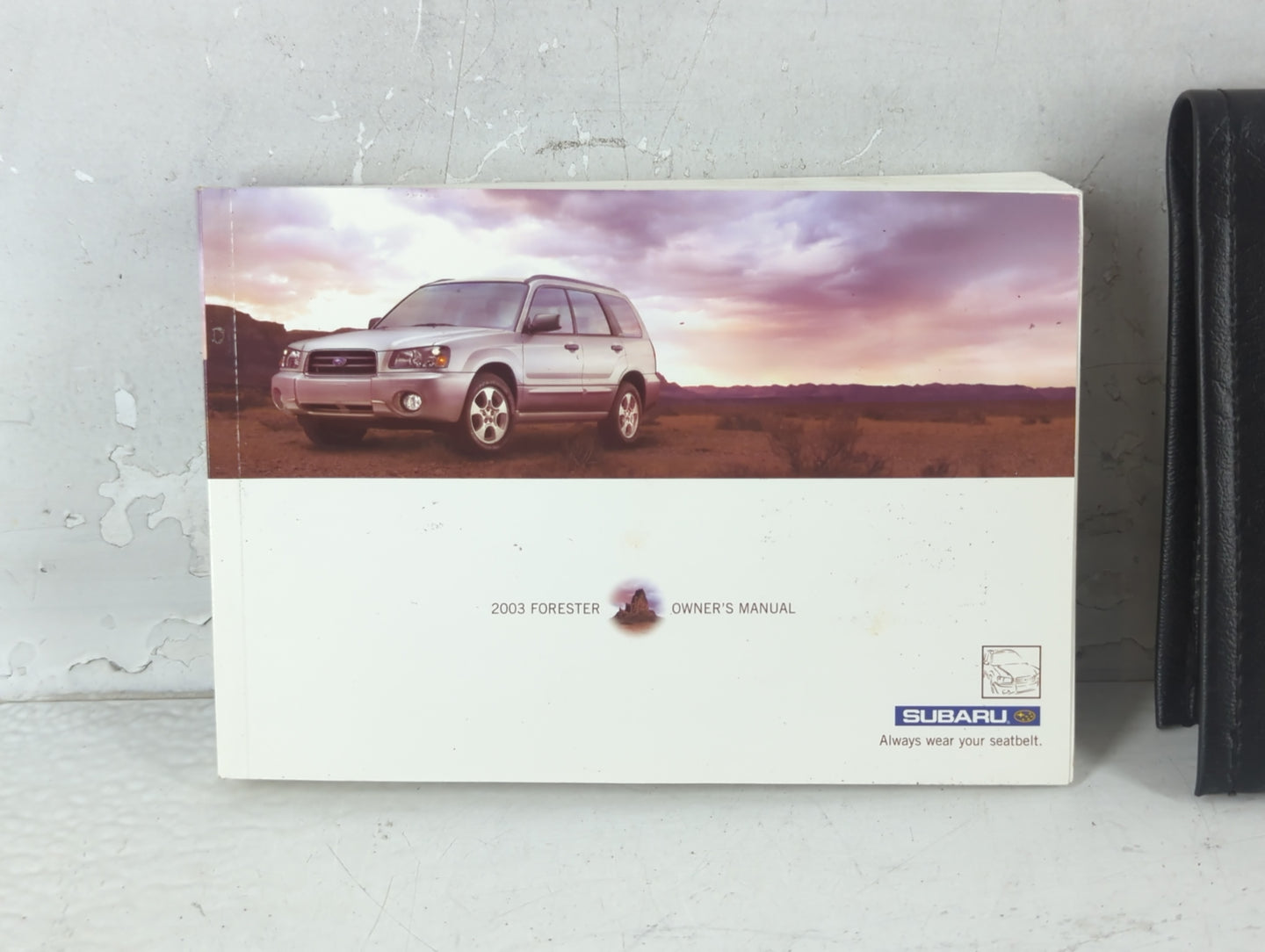 2004 Subaru Forester Owners Manual Book Guide P/N:MSA5M0304 A8070BE OEM Used Auto Parts - Oemusedautoparts1.com