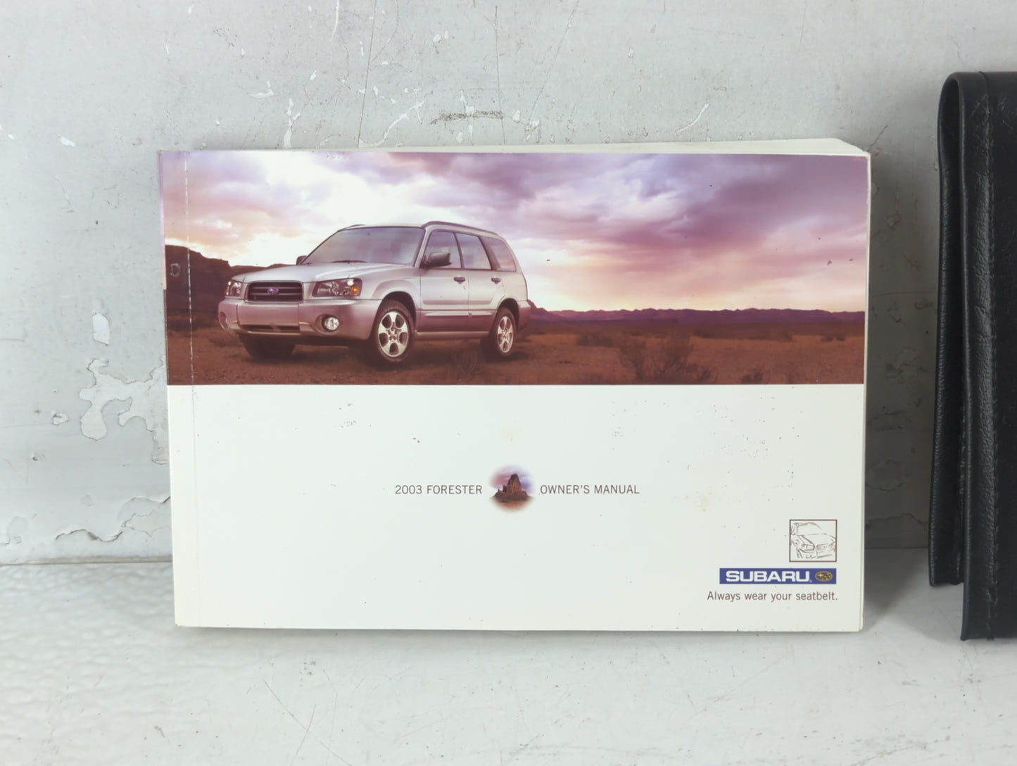 2004 Subaru Forester Owners Manual Book Guide P/N:MSA5M0304 A8070BE OEM Used Auto Parts - Oemusedautoparts1.com