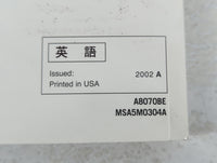 2004 Subaru Forester Owners Manual Book Guide P/N:MSA5M0304 A8070BE OEM Used Auto Parts - Oemusedautoparts1.com