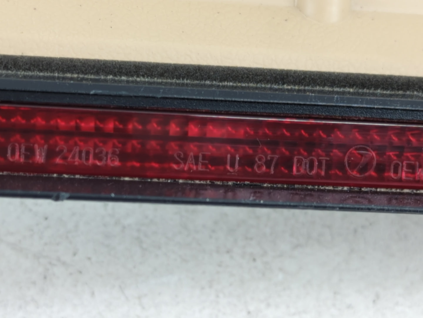 2004 Subaru Forester Third Brake Light Tail Light Fits OEM Used Auto Parts - Oemusedautoparts1.com