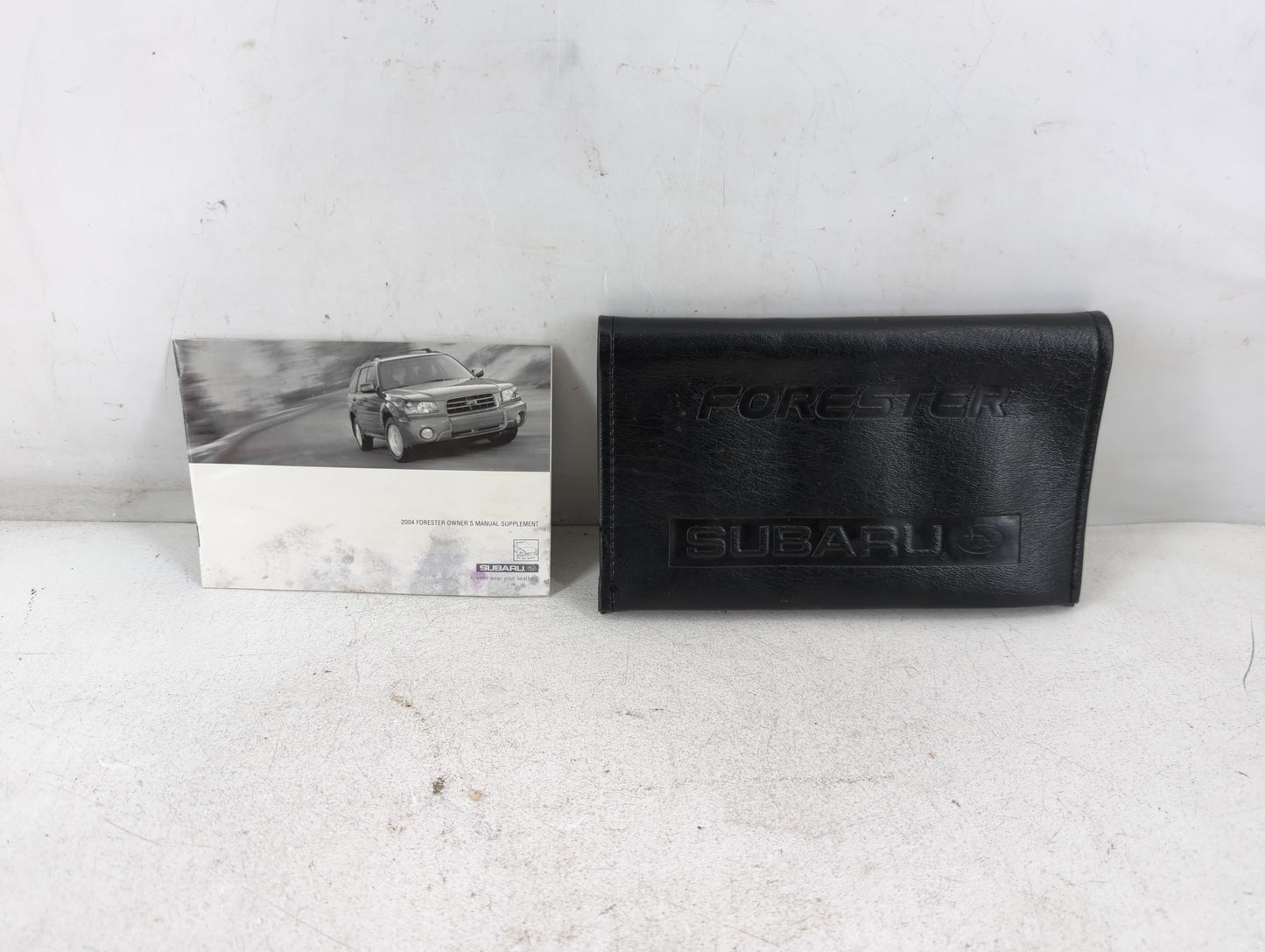 2004 Subaru Forester Owners Manual Book Guide P/N:MSA5M0403B OEM Used Auto Parts - Oemusedautoparts1.com