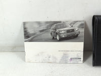 2004 Subaru Forester Owners Manual Book Guide P/N:MSA5M0403B OEM Used Auto Parts - Oemusedautoparts1.com