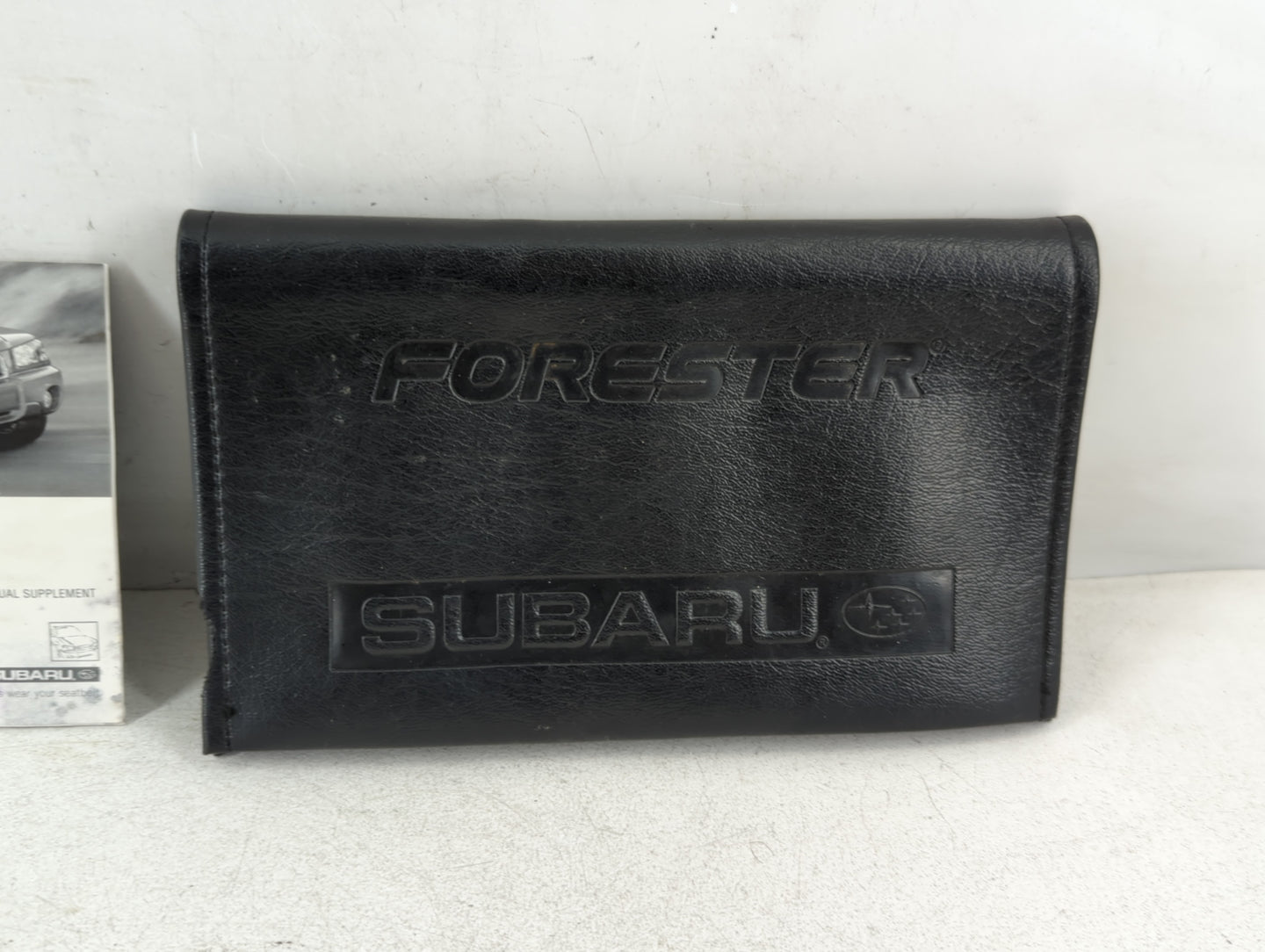 2004 Subaru Forester Owners Manual Book Guide P/N:MSA5M0403B OEM Used Auto Parts - Oemusedautoparts1.com