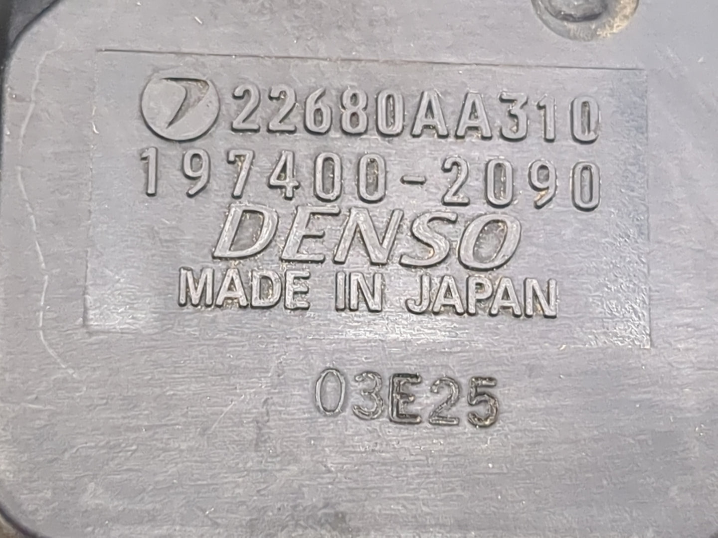 2002-2007 Subaru Impreza Mass Air Flow Meter Maf 1488621 - Oemusedautoparts1.com