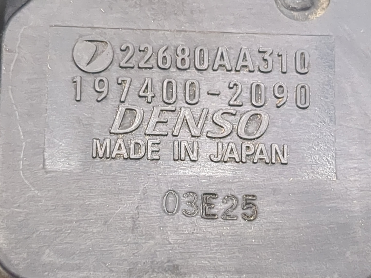 2002-2007 Subaru Impreza Mass Air Flow Meter Maf 1488621 - Oemusedautoparts1.com