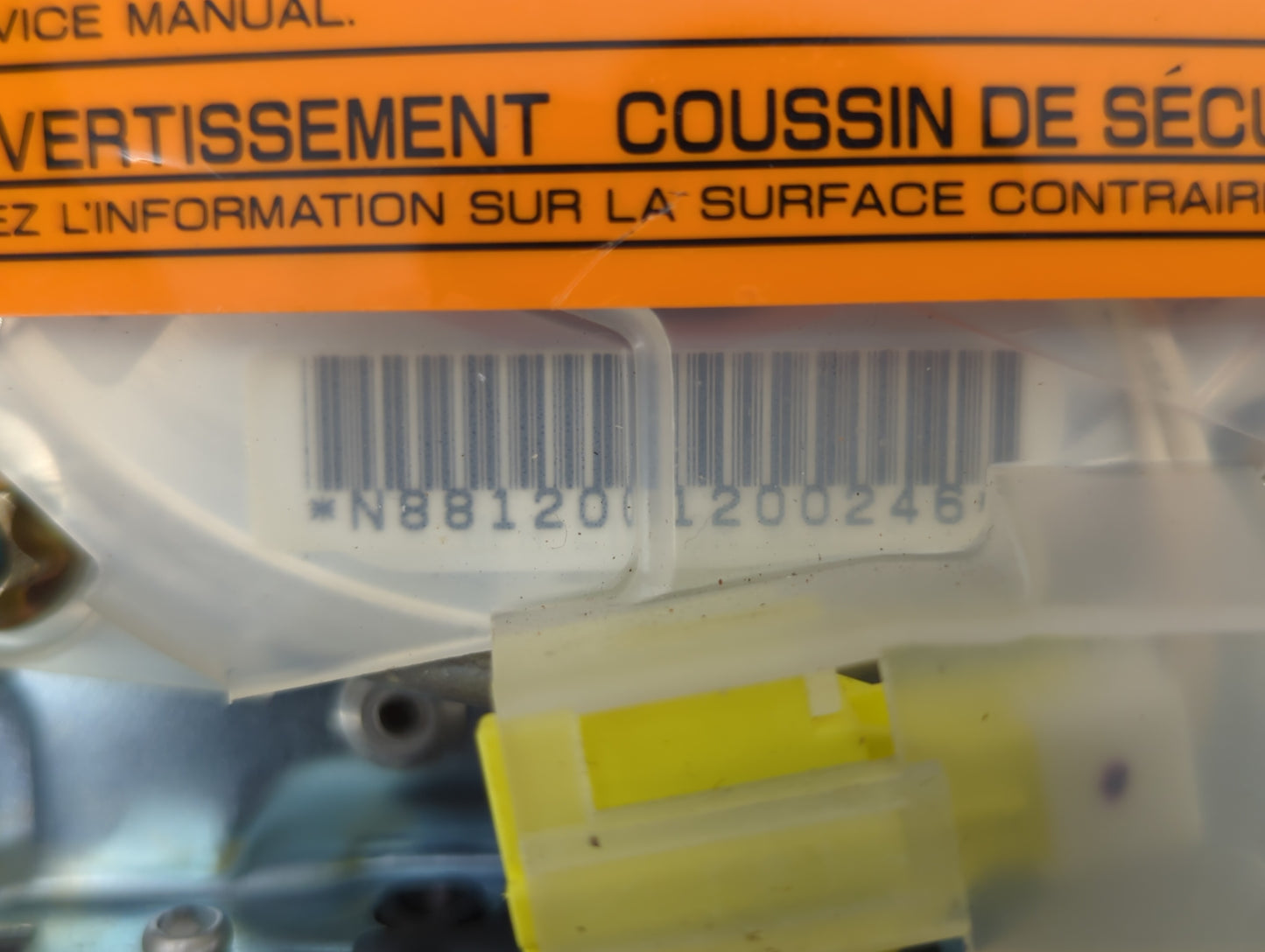 2000-2004 Subaru Legacy Air Bag Driver Left Steering Wheel Mounted Fits Fits 2000 2001 2002 2003 2004 2005 2006 OEM Used Aut