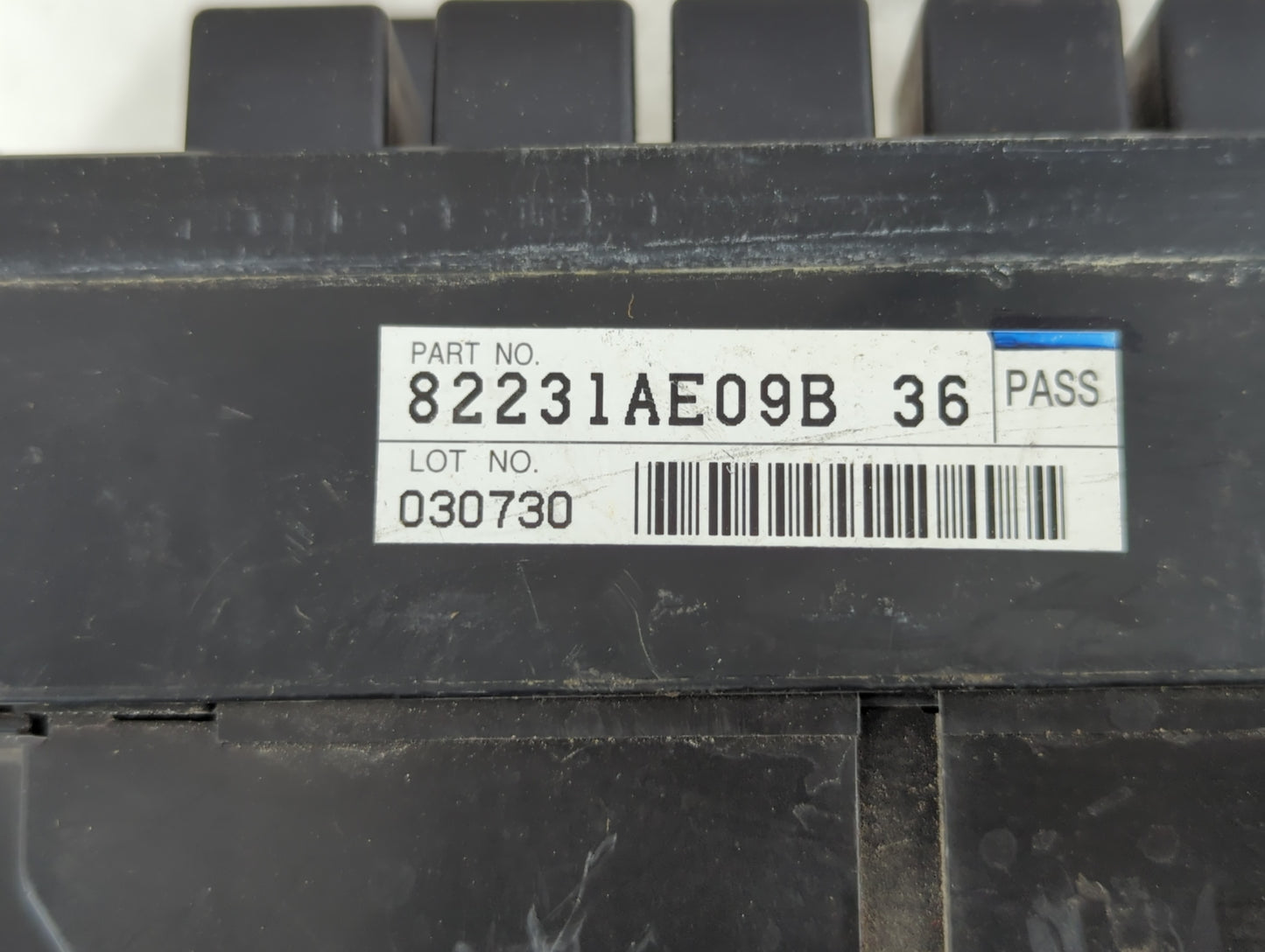 2002-2005 Subaru Legacy Fusebox Fuse Box Panel Relay Module P/N:82231AE09B Fits Fits 2002 2003 2004 2005 OEM Used Auto Parts